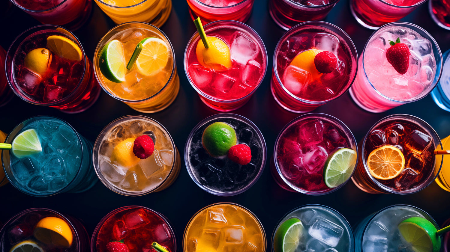 Collection of mocktails